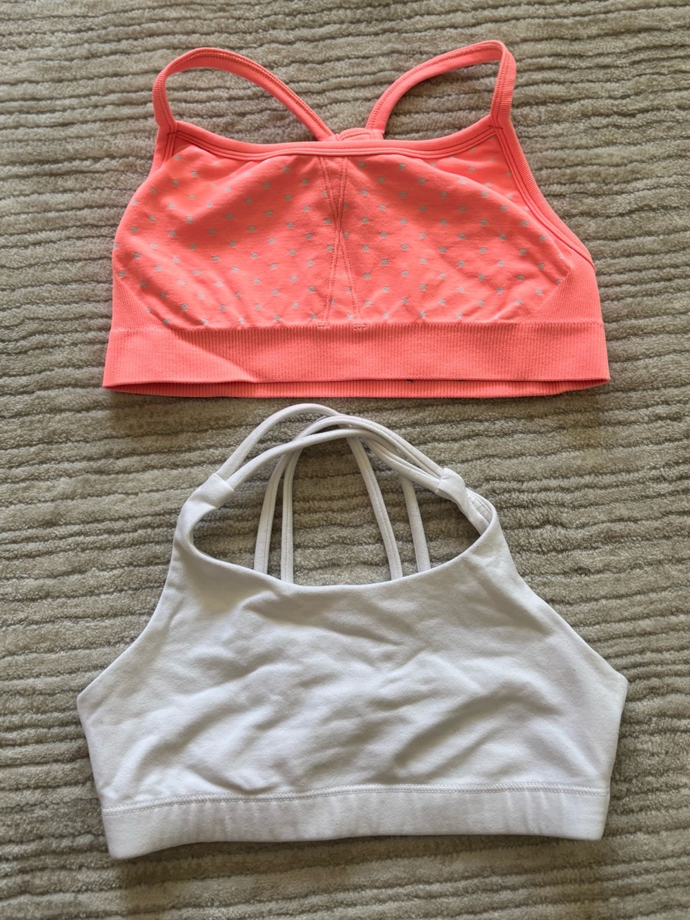 Athleta Girls 2 Strappy Sports Bras